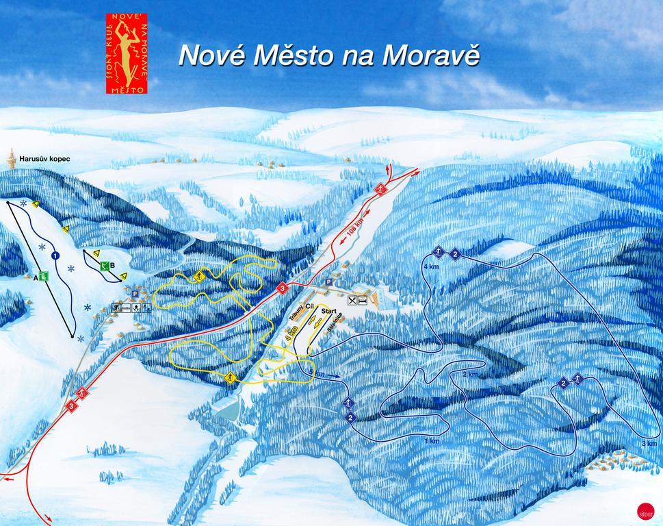 Ubytovani U Kaplicky Nove Mesto na Morave Ngoại thất bức ảnh